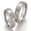 Titanium Trouwringen Diamant 20030