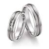 Titanium Trouwringen Diamant 21130