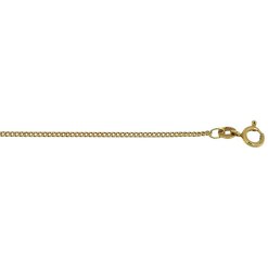 Gouden Gourmette Ketting 1.5 mm 45 cm 14 karaats