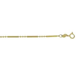 Gouden ketting 1.5 mm 55 cm 14 karaats