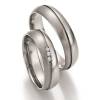 Titanium Trouwringen Diamant 20150