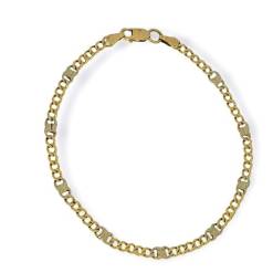 Gouden Schakelarmband 19.5 cm 2.7 mm