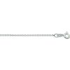 Witgouden Ketting Anker Schakel 1 mm 45 cm 14 karaats