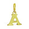 Goud Hanger Letter A 14 karaats