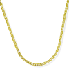 Gouden Valkenoog ketting 4.5 mm 60 cm 14 karaats