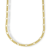 Gouden Figaro Ketting 4.2 mm 47 cm 14 karaats Massief