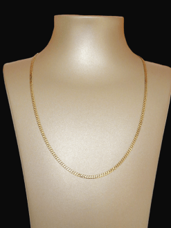 Alternative view of Gouden Gourmette Ketting 2.5 mm 48 cm 14 karaats