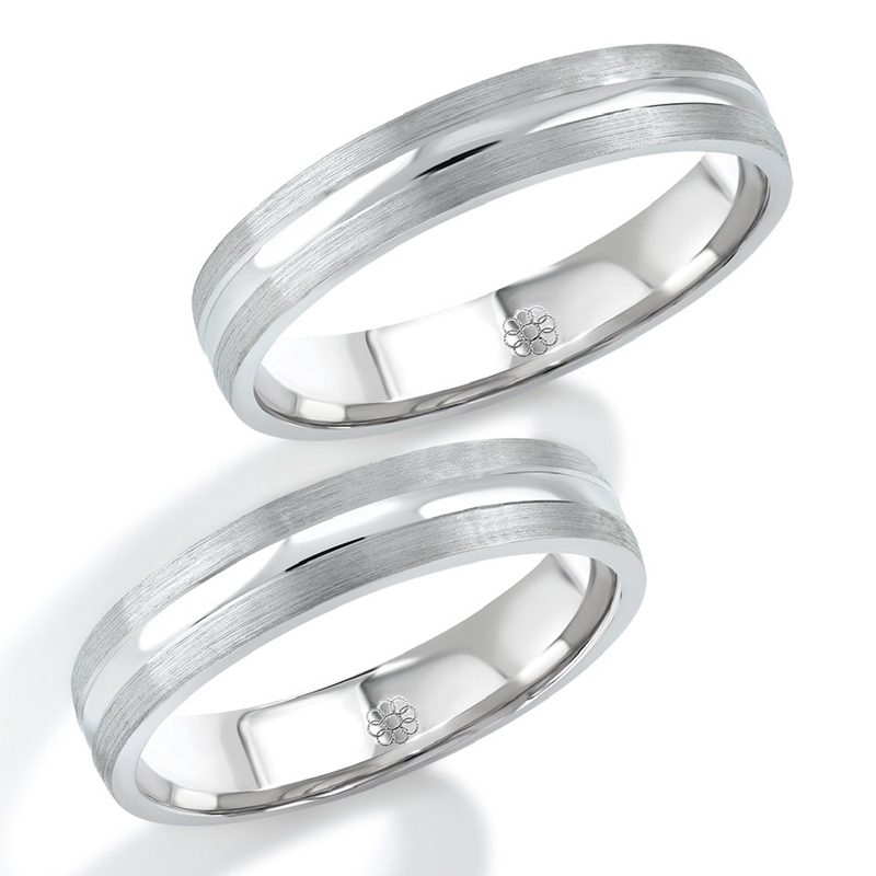 Zilveren Trouwringen ZL-18 3 Zilveren Trouwringen ZL-18