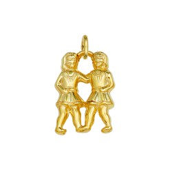Gouden sterrenbeeld hanger tweeling - G54006498A