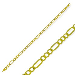 Gouden Armband Figaro 20 cm 4.0 mm 14 karaats