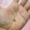 Gouden Ketting Vlinder Hanger Zirkonia 14 karaats 20230118 104850