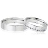 Witgouden Trouwringen Classic Zirkonia 14 karaats STRAS0531 Light
