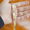 Gouden Heren Armband 22 cm 10.5 mm 14 Karaats 20230216 161543 01