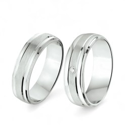 Zilveren Vriendschapsringen Zirkonia SJ204