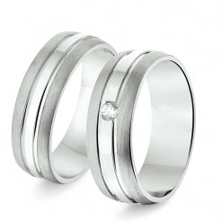 Zilveren Vriendschapsringen Zirkonia SJ210