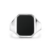 Zilveren Herenring Onyx Zwart Massief 925 17 Zilveren Herenring Onyx Zwart Massief 925 - Afbeelding 8