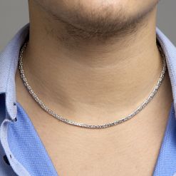 Zilveren Koningsketting 3.0 mm 50 cm 925 2