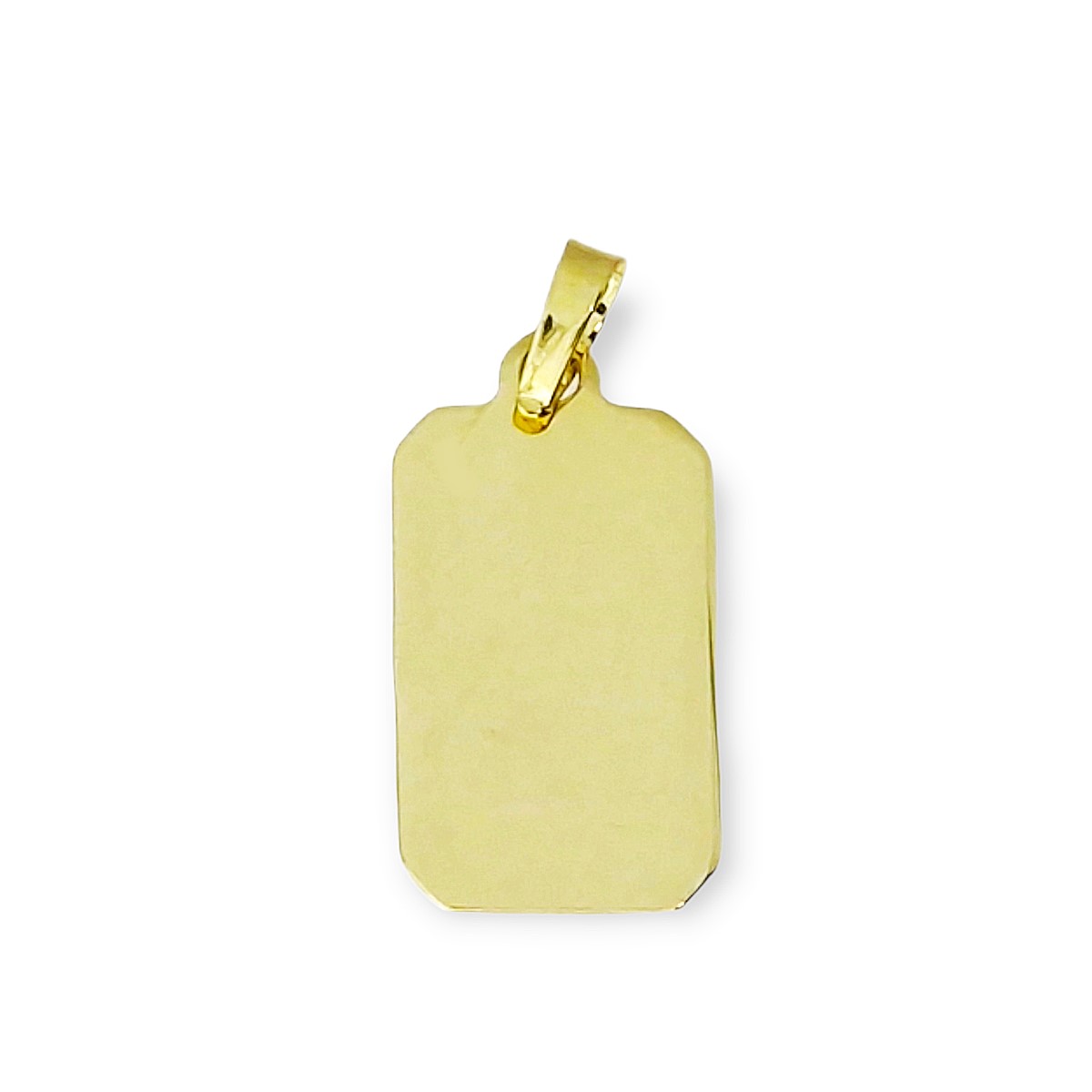 Gouden Graveerplaat Rechthoek 15 mm 9 mm 14 karaats 3 Gouden Graveerplaat Rechthoek 15 mm 9 mm 14 karaats