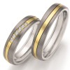 trouwring geelgoud titanium diamant