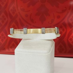 Gouden Schakelarmband Heren 19.5 cm 8.5 mm 14 karaats