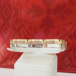 Gouden Schakelarmband Heren 20 cm 11 mm 14 karaats