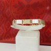 Gouden Schakelarmband Heren 20 cm 12 mm 14 karaats
