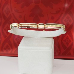 Gouden Schakelarmband Heren 21.5 cm 8.5 mm 14 karaats