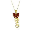 Gouden Ketting Vlinder Love Hanger 14 karaats