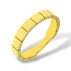 Gouden damesring zonder steen 14 karaats