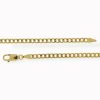 Gouden Gourmette Ketting 3.3 mm 56 cm 14 karaats