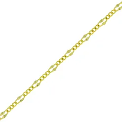 Gouden Gourmette Armband 18 cm 2.5 mm 18 karaats