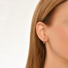 Gouden Oorringen Fantasie 16 mm 2 mm 14 karaats