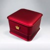 Ring doosje LED verlichting met Kroontje Rood huwelijk verloving aanzoek ringdoosje lampje cadeau liefde sieradendoos 3