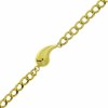 Gouden Druppel Armband 17 + 1 cm 14 karaats