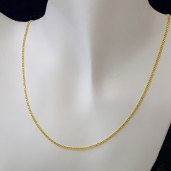 Alternative view of Gouden Gourmette Ketting 1.8 mm 50 cm 14 karaats