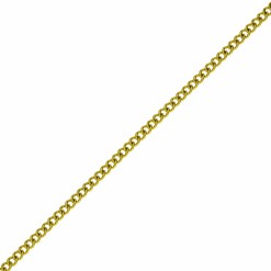 Gouden Gourmette Ketting 1.8 mm 50 cm 14 karaats