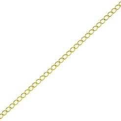 Gouden Gourmette Ketting 1.8 mm 50 cm 18 karaats