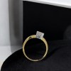 Elegant 14 Karaats Gouden Solitair Ring met Stralende Zirkonia 6 Elegant 14 Karaats Gouden Solitair Ring met Stralende Zirkonia 20241011 095417