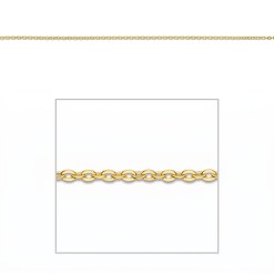 Gouden Ketting Anker Schakel 0.7 mm 43 cm 14 karaats