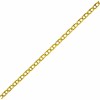 Gouden Marine Schakel Ketting 2.1 mm 42 cm 14 karaats