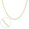 Gouden Vossenstaart Ketting 1.8 mm 55 cm 14 karaats