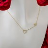 Gouden Ketting Hart Vlinder Hanger Zirkonia 14 karaats 20250207 152319