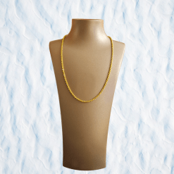 Alternative view of Gouden Koord Rope Ketting 2.5 mm 45 cm 14 karaats