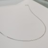 Witgouden Ketting Slang Schakel 0.8 mm 42 cm 14 karaats 20250513 163558