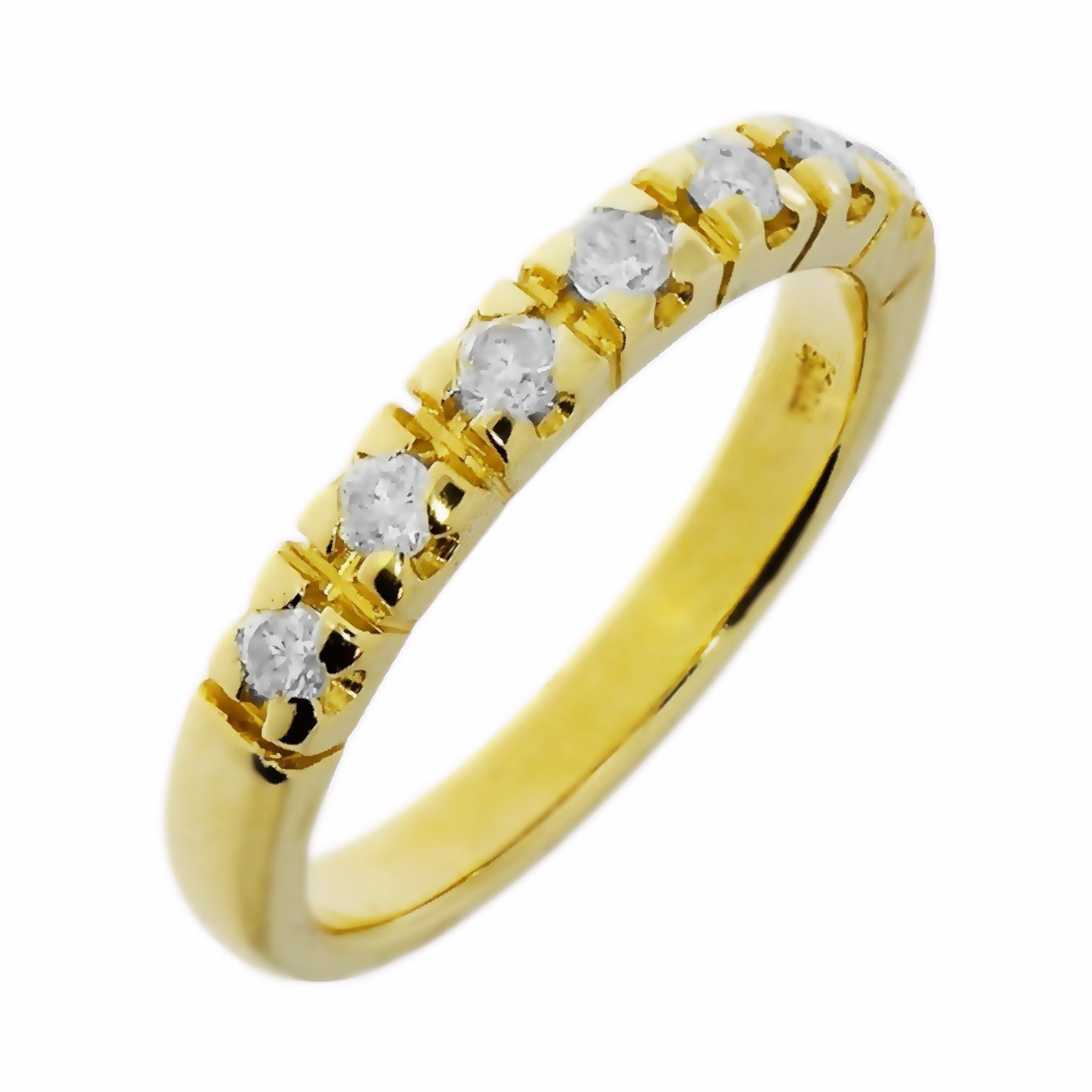 0.28ct Diamant Gouden Alliance Damesring Verlovingsring Aanzoeksring Subtiel 14 karaats 3 0.28 ct Diamant Gouden Alliance Damesring Verlovingsring Aanzoeksring Subtiel 14 karaats