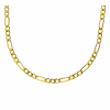 Gouden Figaro Ketting 2.8 mm 51 cm 14 karaats
