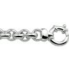Zilveren Armband Jasseron Groot Springslot 10 mm 22 cm 925