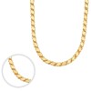 Gouden Pullu Ketting 4.0 mm 65 cm 22 karaats