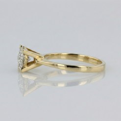 0.14ct Diamant Gouden Damesring Verlovingsring Aanzoeksring 14 karaats