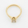 0.15ct Diamant Gouden Damesring Verlovingsring Aanzoeksring 14 karaats 6 0.15ct Diamant Gouden Damesring Verlovingsring Aanzoeksring 14 karaats
